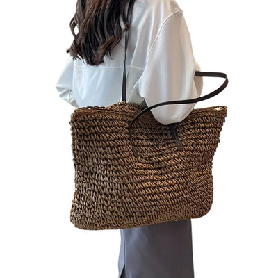 Lora - Woven Tote Bag