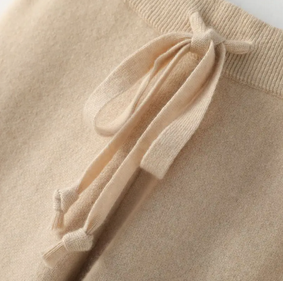 Wool-Knitted Trousers