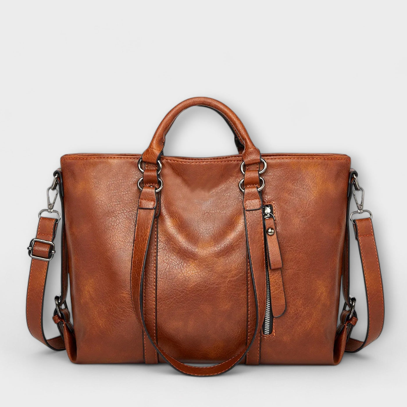 Lora. - Large Leather Bag