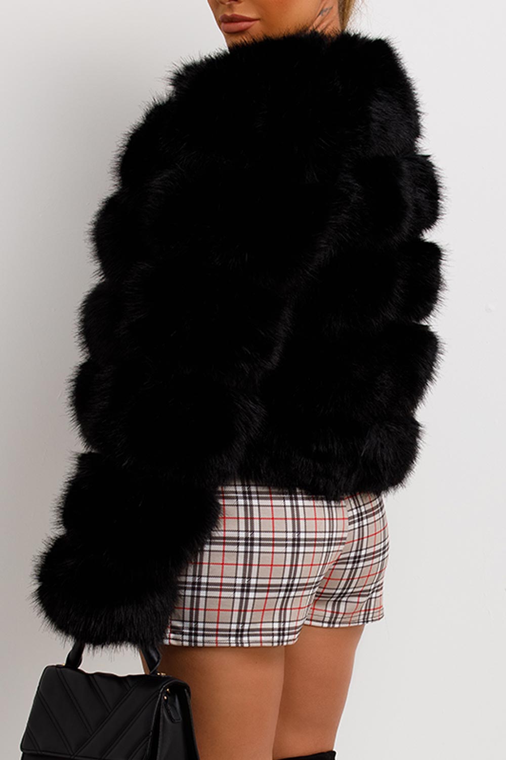 Faux-Fur Bubble Coat