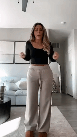 Wool-Knitted Trousers