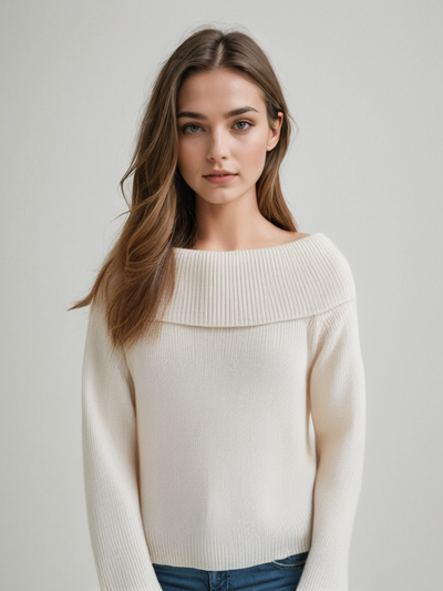 Off-Shoulder Sweater